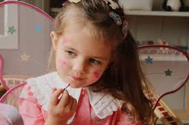 Konges Slojd-  Oogschaduwpalet voor kinderen – On The Go (Blauw/Roze)