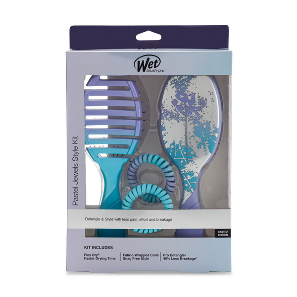 Wetbrush PRO Pastel Jewels Style Kit
