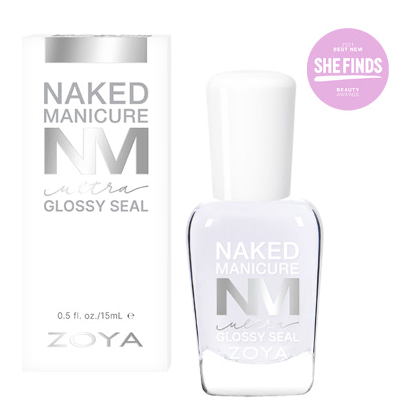 Zoya - Naked Manicure Ultra Glossy Seal – Top Coat met Ultieme Glans