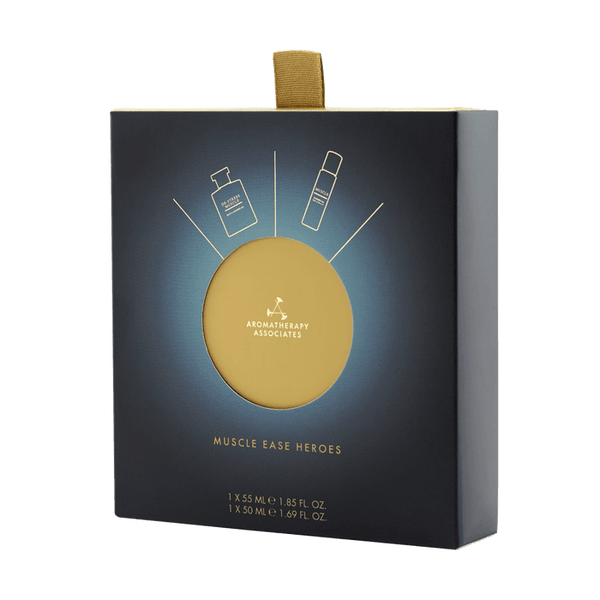 Aromatherapy Associates – Ease & Recover: Muscle Ease Heroes - Ontspannende Spierherstel Set