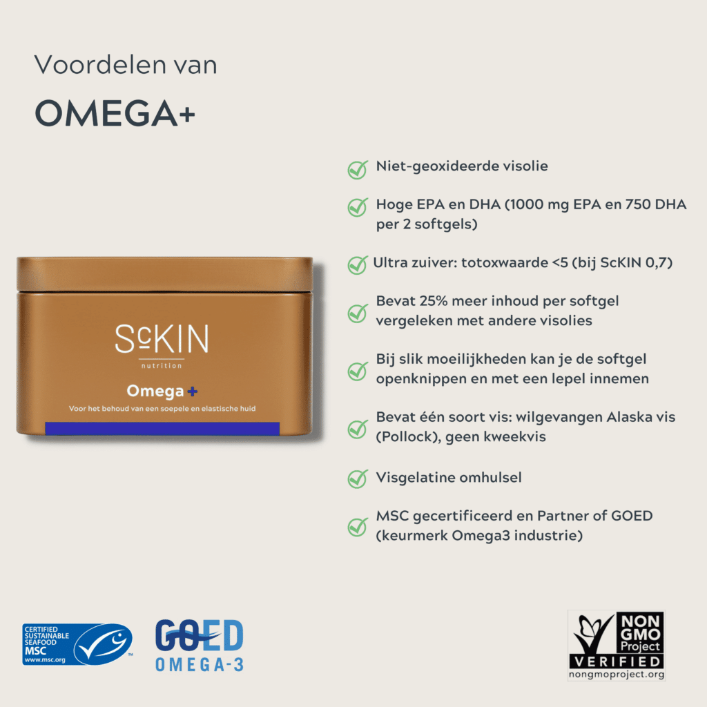 ScKIN Nutrition – Omega + – Nahrungsergänzungsmittel