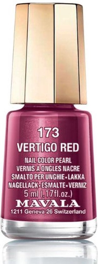 Mavala - Vertigo Red 173 - Mini vernis à ongles