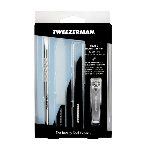 Tweezerman - Glass Manicure Set - Beauty Junkies