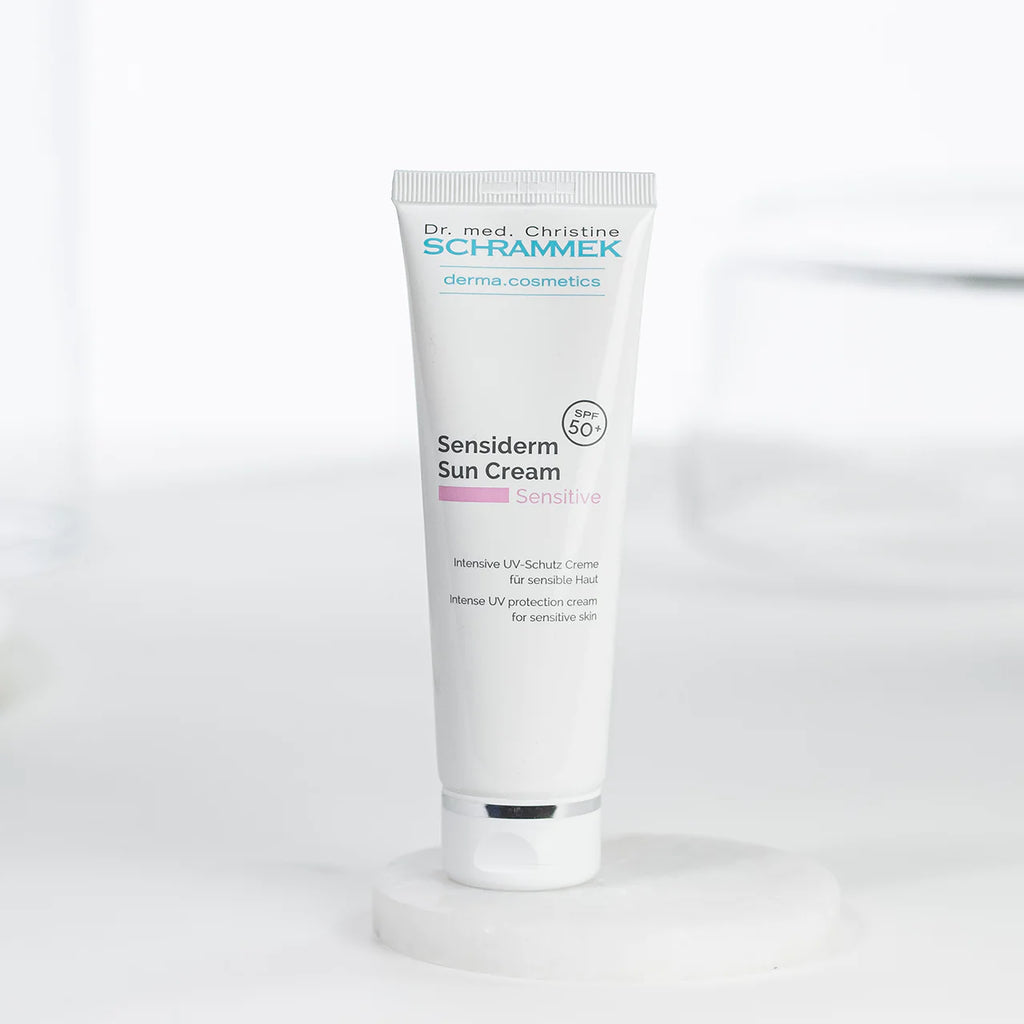 Dr Schrammek - Sensiderm Sun Cream SPF 50 - Dagcreme met UVA- en UVB- bescherming - Beauty Junkies