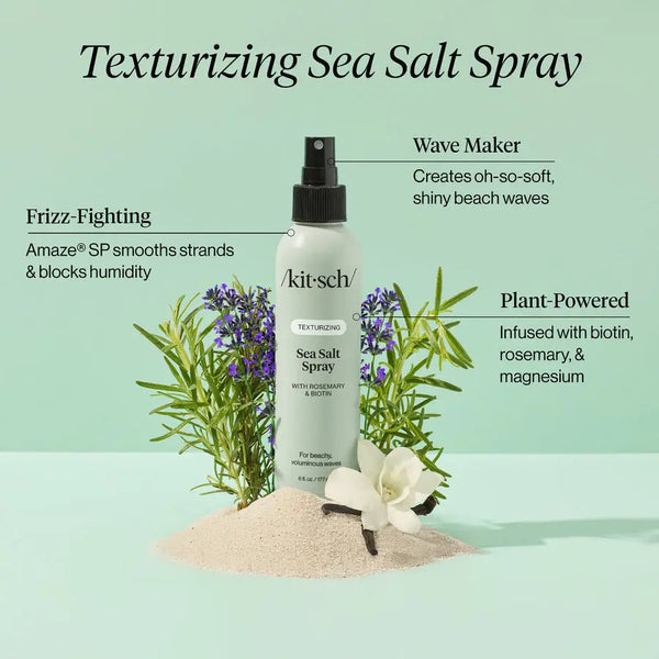 Kitsch - Texturizing Sea Salt Spray – Voor de Ultieme Beach Waves