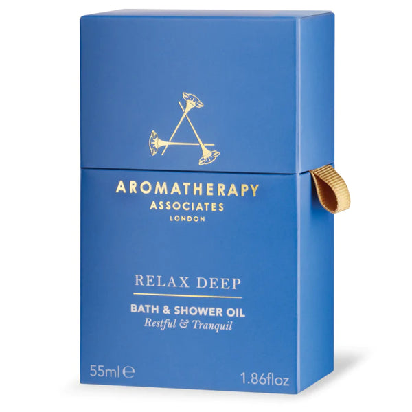 Aromatherapy Associates - Deep Relax Bath & Shower Oil - Diepe ontspanning - Goede slaaprust - Beauty Junkies