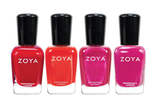 Zoya -  Holiday Quads Gift Set - Spreading Cheer -  Set van 4 Nagellakken
