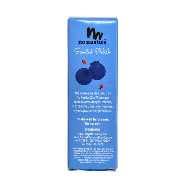 No Nasties - Kindernagellak - Blueberry Muffin - Blauw