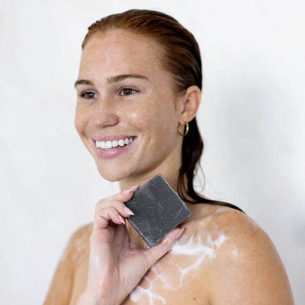 Kitsch Charcoal Detoxifying Body Wash Bar – 100% Vegan Detox Zeep – 113 gram