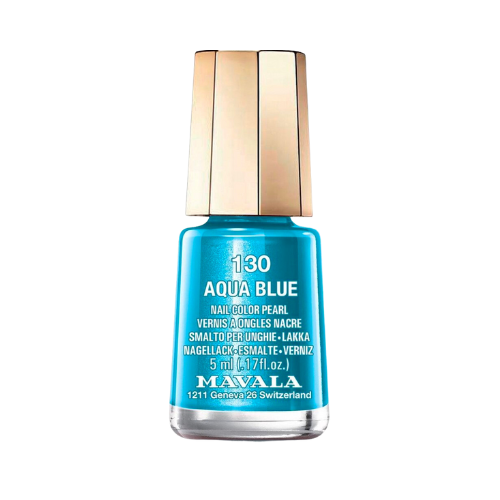 Mavalla - Aqua Blue 130 - Mini -Nagellack
