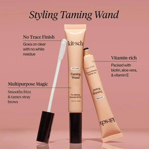 Kitsch 2-in-1 Styling Wand – Voor Flyaways & Wenkbrauwen