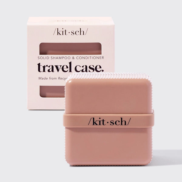 Kitsch - Reiscase voor Shampoo & Conditioner Bars – Lekvrij & Stijlvol | Voor 2 Bars