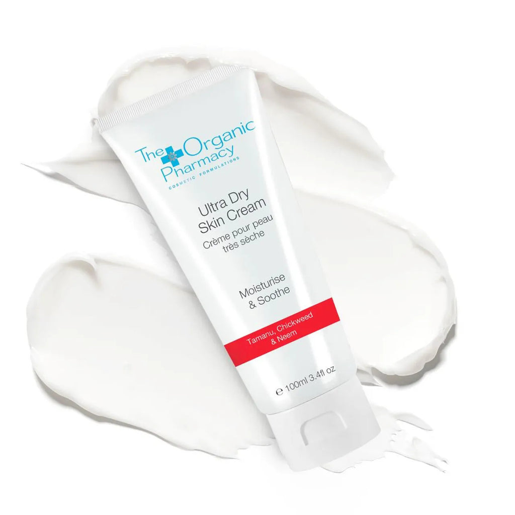The Organic Pharmacy - Natuurlijke Ultra Dry Skin Cream – Verzacht Droge, Gevoelige Huid & Eczeem in 5 Seconden