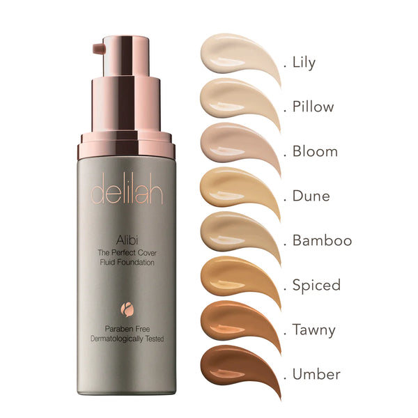 Delilah Cosmetics - Alibi Foundation - Beauty Junkies