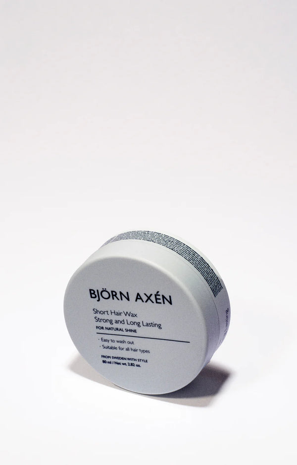Björn Axén -  Short Hair Wax 80ml – Haarwax voor Kort Haar met UV-bescherming