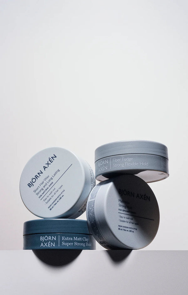Björn Axén -  Short Hair Wax 80ml – Haarwax voor Kort Haar met UV-bescherming