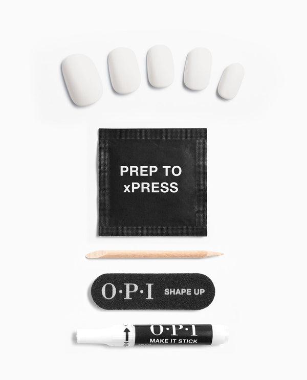 OPI xPRESS/ON – Funny Bunny – Korte Zelfklevende Kunstnagels met Gel-look