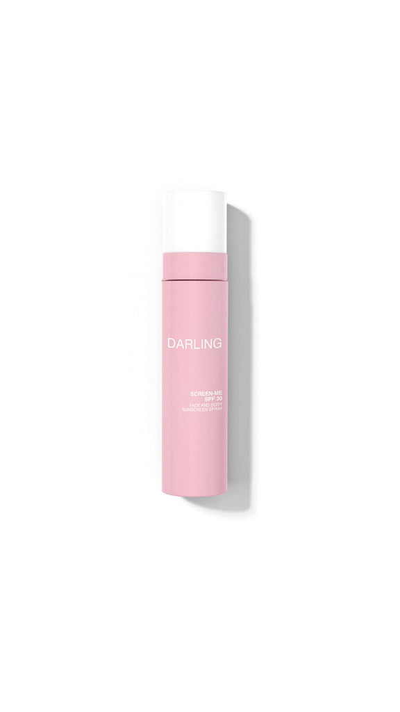 Darling Screen-Me Spray SPF 30 in sprayflacon met minimalistisch design
