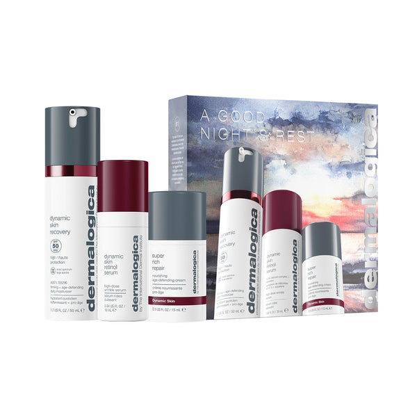 Dermalogica A Goodnight’s Rest Cadeauset – Dag- en Nachtverzorging (2 Fullsize + 1 Travelsize)