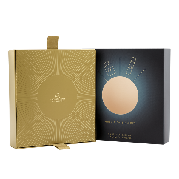 Aromatherapy Associates – Ease & Recover: Muscle Ease Heroes - Ontspannende Spierherstel Set