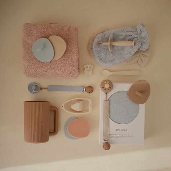 Mushie - Babyborstel Anti-Berg -  (set van 2)