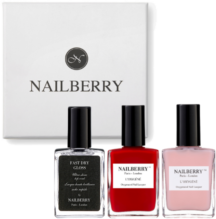 Nailberry - Set van 3 Gift Set - Limited Edition nagellak set - Beauty Junkies
