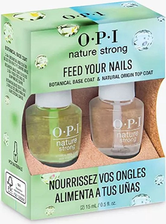 OPI Nature Strong - Base & Top Coat Duo Pack - Beauty Junkies