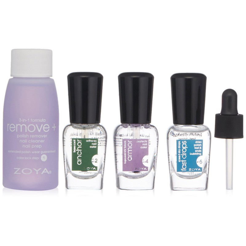 Zoya Natural Nail Polish Mini Color Lock System - Set of 4