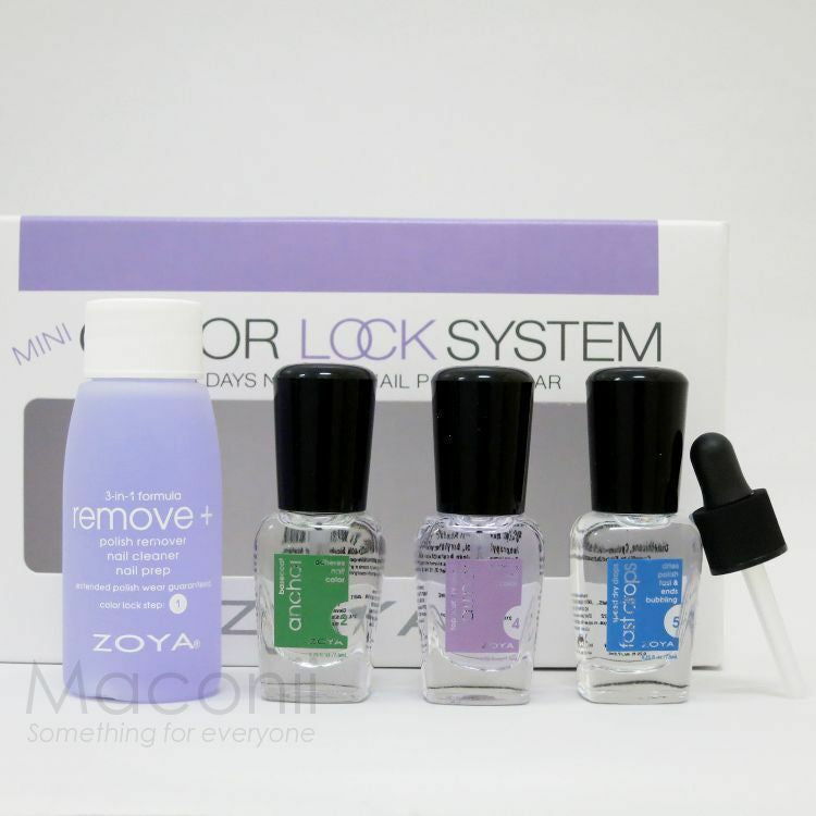 Zoya Natural Nail Polish Mini Color Lock System - Set of 4
