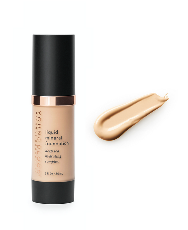 Youngblood - Liquid Mineral Foundation - Geeft een natuurlijk, dekkend resultaat - Beauty Junkies