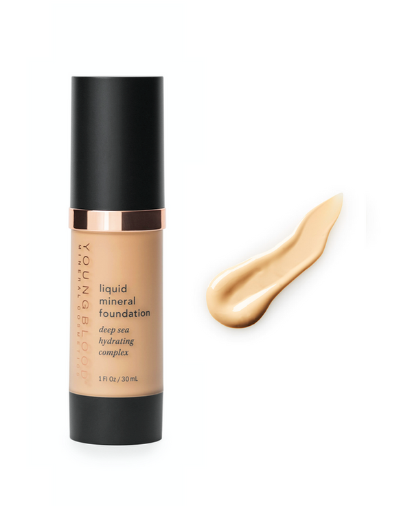 Youngblood - Liquid Mineral Foundation - Geeft een natuurlijk, dekkend resultaat - Beauty Junkies