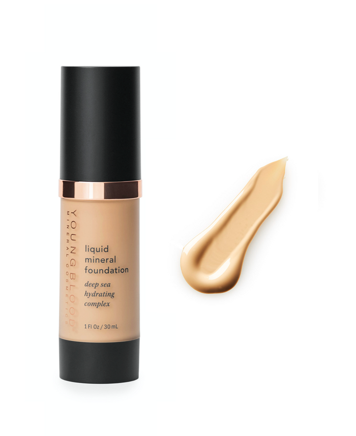 Youngblood - Liquid Mineral Foundation - Geeft een natuurlijk, dekkend resultaat - Beauty Junkies