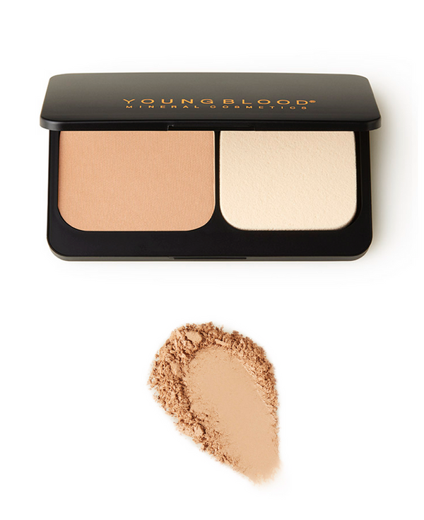 Youngblood - Pressed Mineral Foundation - Een compacte 2- in 1 poeder foundation - Beauty Junkies