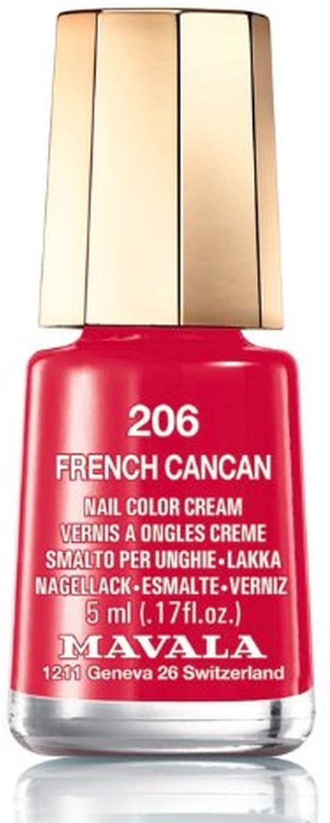 Mavala - French Cancan 206 - Mini nail polish