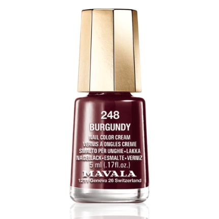 Mavala - Burgundy 248 - Mini nail polish