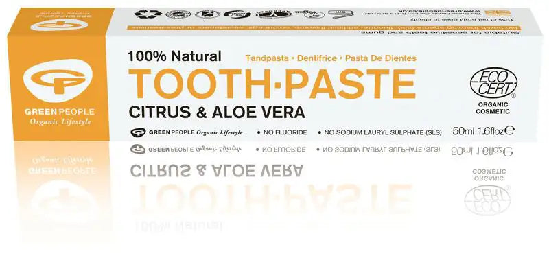 Green People - Tandpasta Citroen - Beauty Junkies
