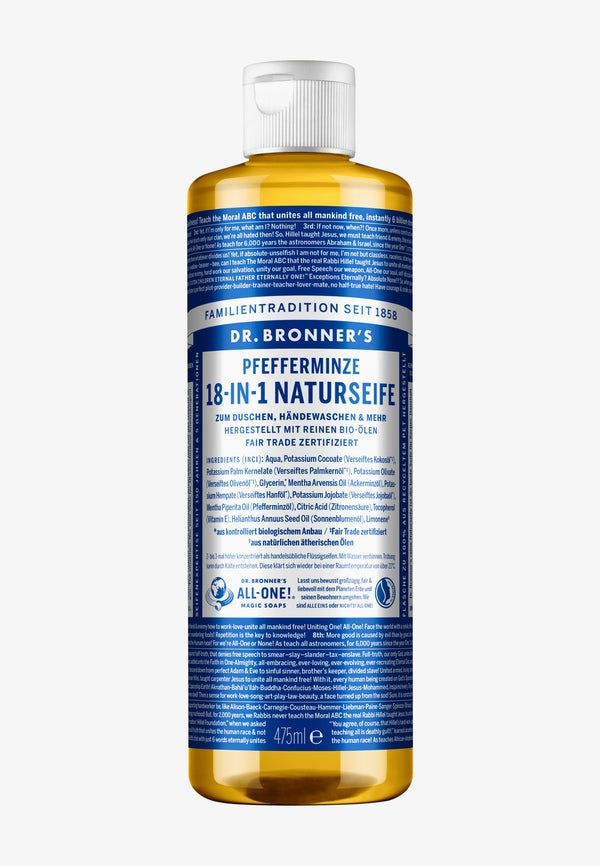 Dr. Bronner's - Vloeibare Zeep Peppermint - Beauty Junkies