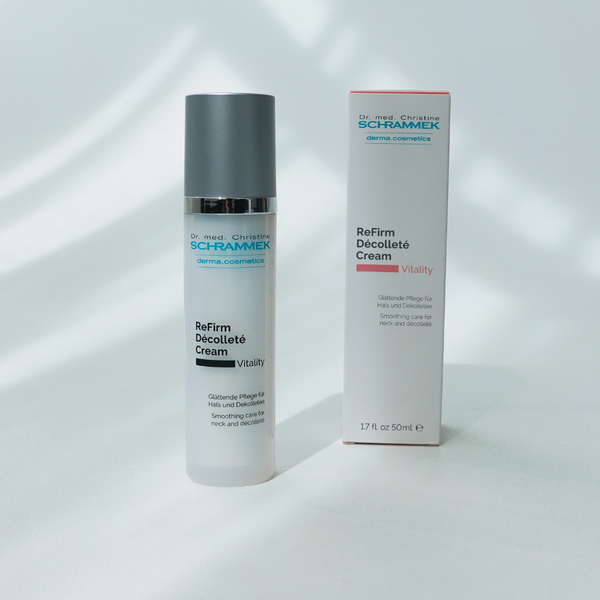 Dr Schrammek - ReFirm Decolleté Cream - gladmakende verzorging voor hals en decolleté - Beauty Junkies