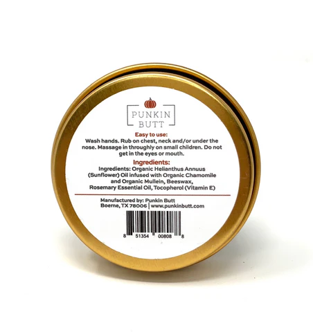 Punkin Butt - Colds balm rosemary