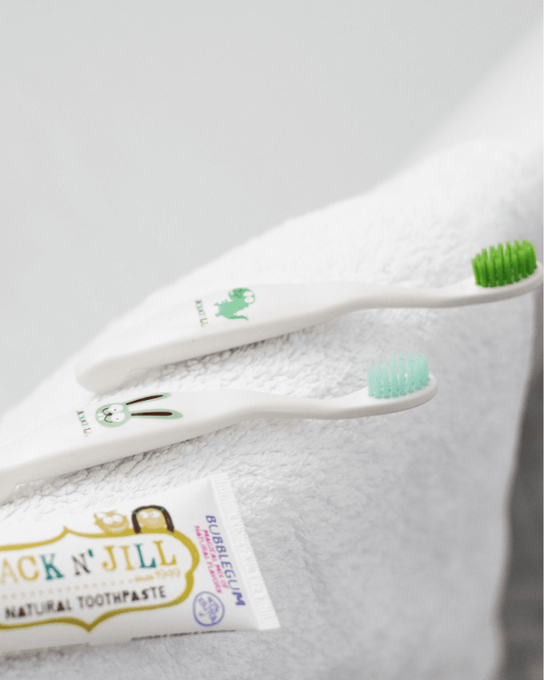 Jack N 'Jill - Brosse de dents pour enfants biodégradables respectueuse de l'environnement et doux