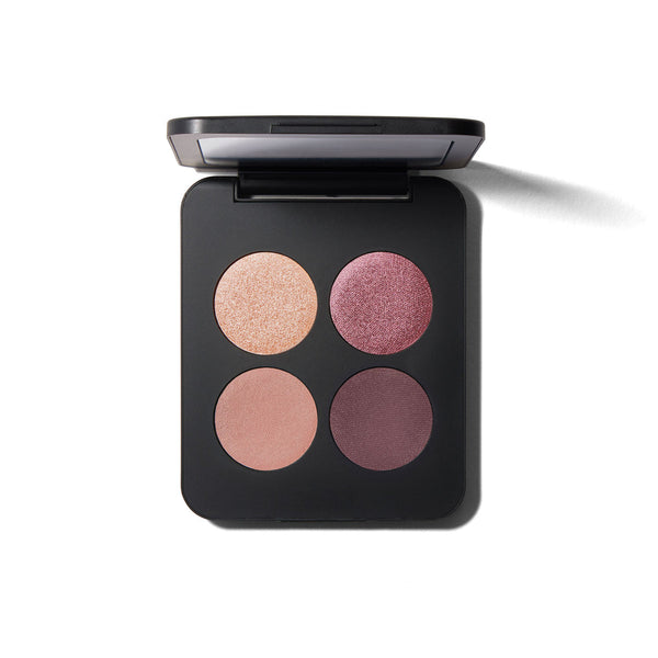 Youngblood - Pressed Eyeshadow Quad - Vier oogschaduwen in box met spiegel - Rijke pigment - Beauty Junkies