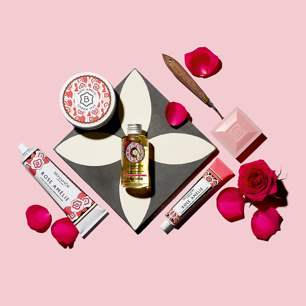 Benamôr - Rose Amélie Lip Balm - Lippenbalsem - Gebarsten - Droge lippen - Rozengeur - Beauty Junkies