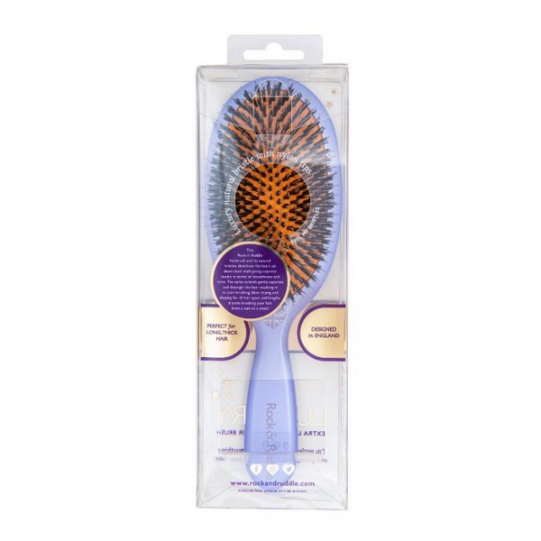 Rock & Ruddle - XXL Luxury Hairbrush Lavender Shimmer