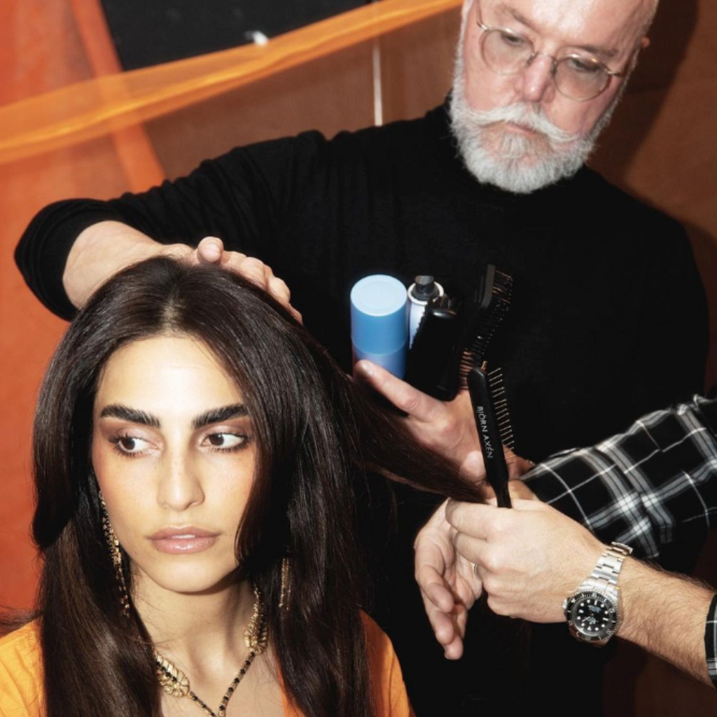 Björn Axén – Volumenpinsel-Styling und Entwirrung