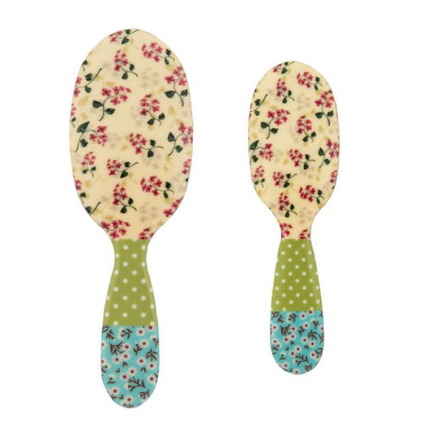 Rock & Ruddle Hairbrush Pink Blossom