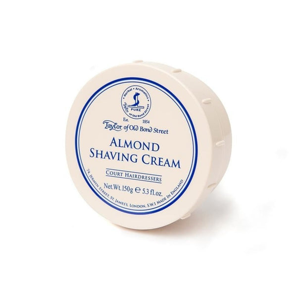 Taylor of Old Bond Street - Almond Scheercreme 150 gram - Beauty Junkies