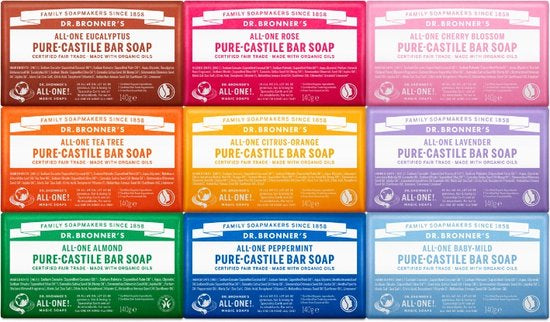 Dr. Bronners - Citrus Orange Zeepblok - Beauty Junkies