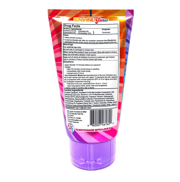 Sunshine & Glitter - SeaStar Sparkle SPF 50 Party Cake Sunscreen