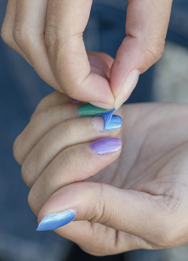 Namaki - Children's nail polish Electric Blue 34