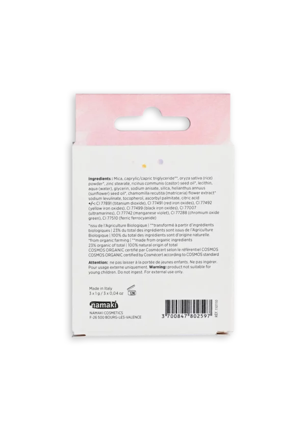 Namaki - eyeshadow palette Summer - 3 colors